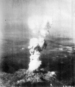 Hiroshima Bomb Mushroom Cloud